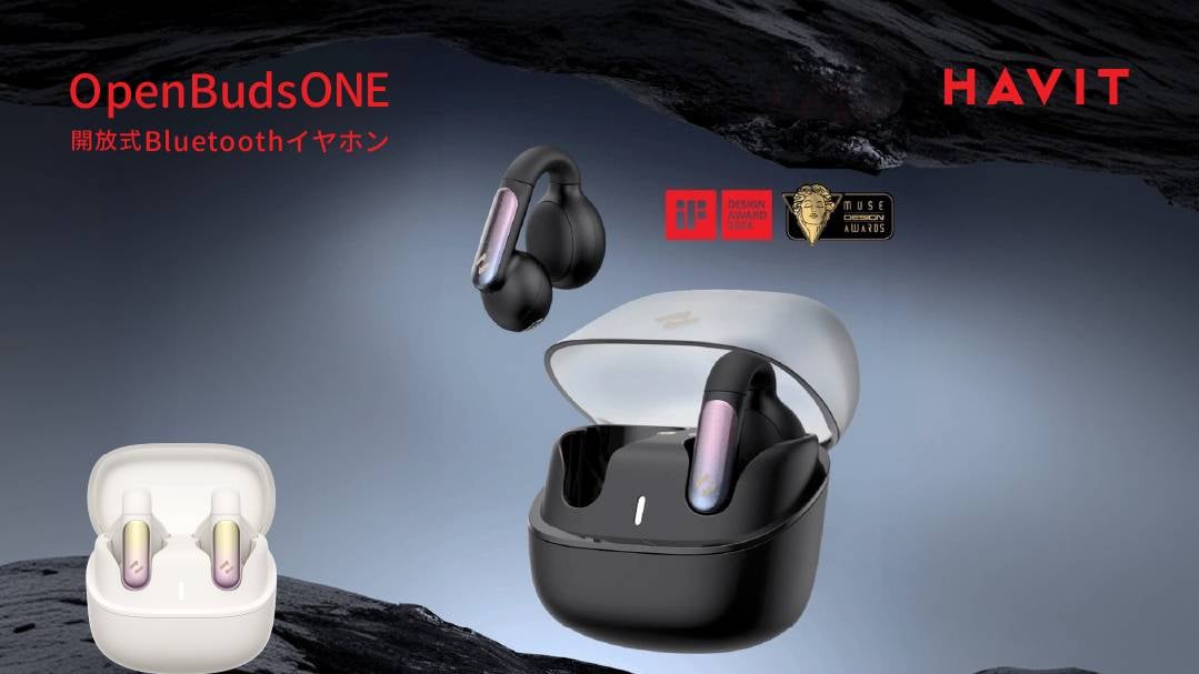 HAVIT Openbuds——2A 開放型イヤーフックイヤホンや H2002U 
