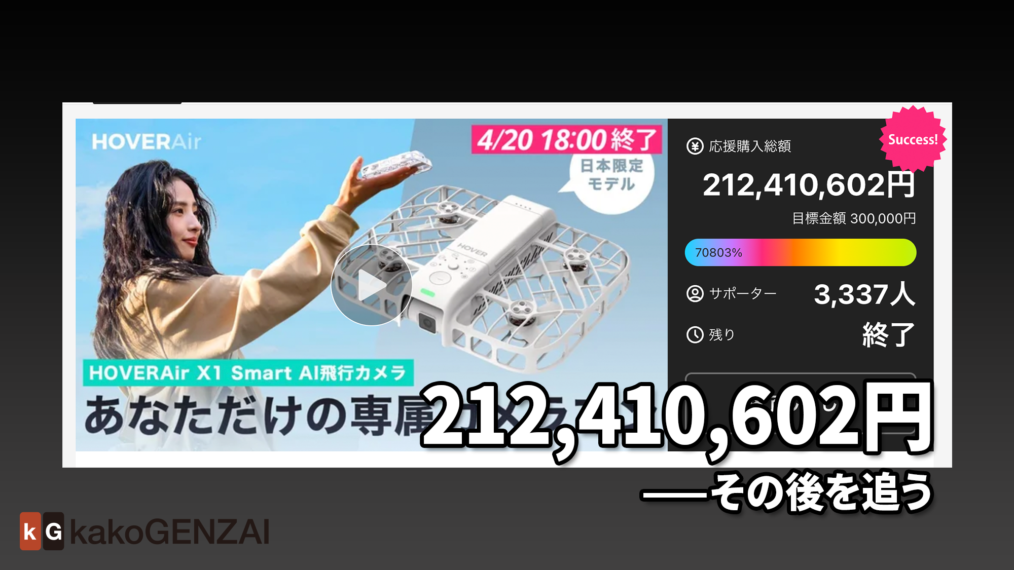 HOVERAir X1 Smart——「99gの自由」は本物か