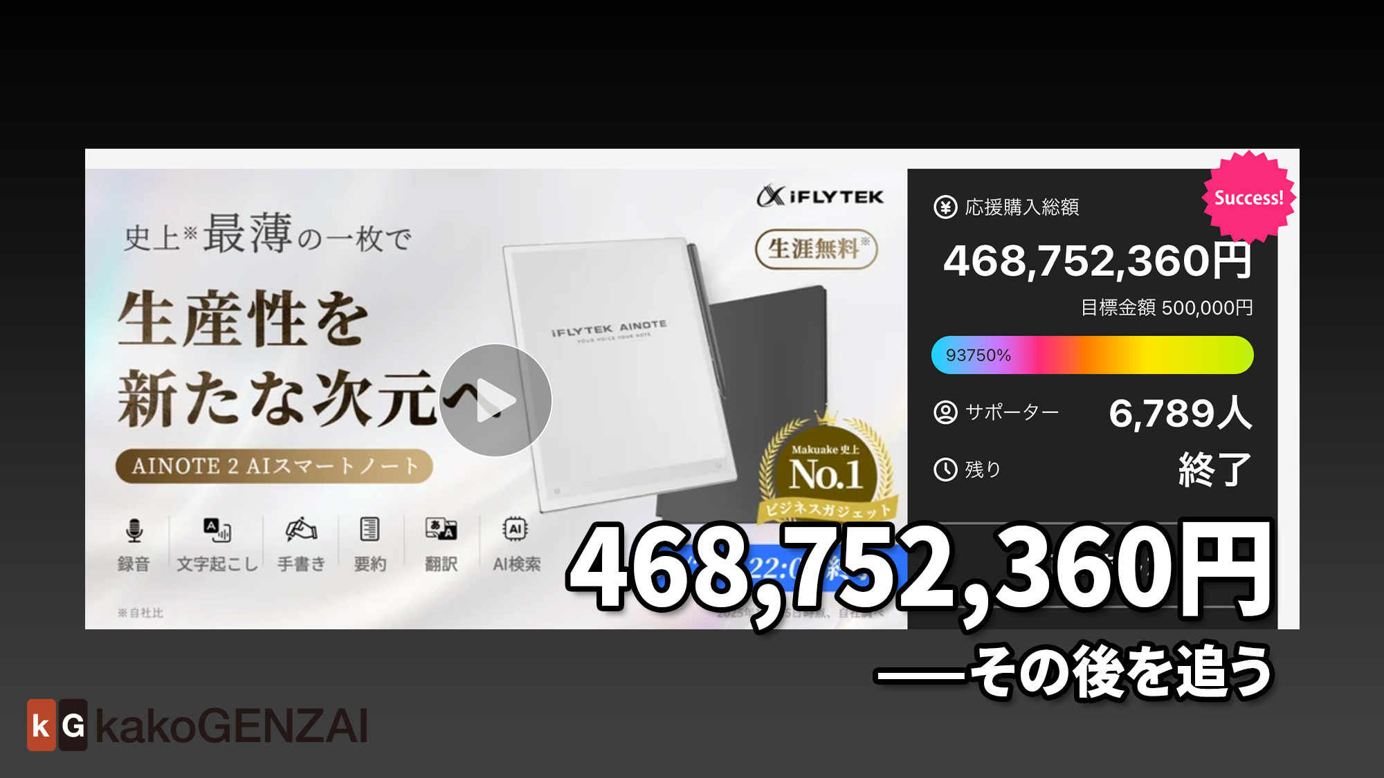 AINOTE 2——4.68億円の「紙」を検証する