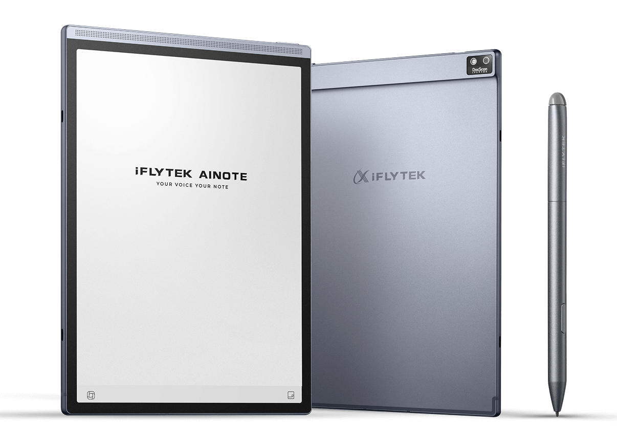 iFLYTEK AINOTE電子ノートとスタイラスペンのセット製品です。