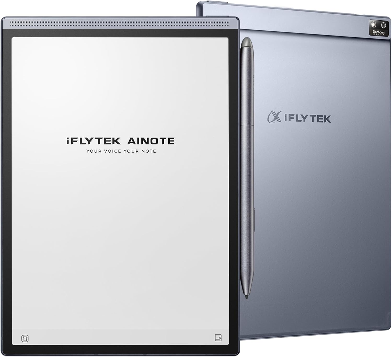 iFLYTEK製のデジタルノート端末。ペン付きのタブレット型デバイスで、音声入力と手書き機能を備えている。